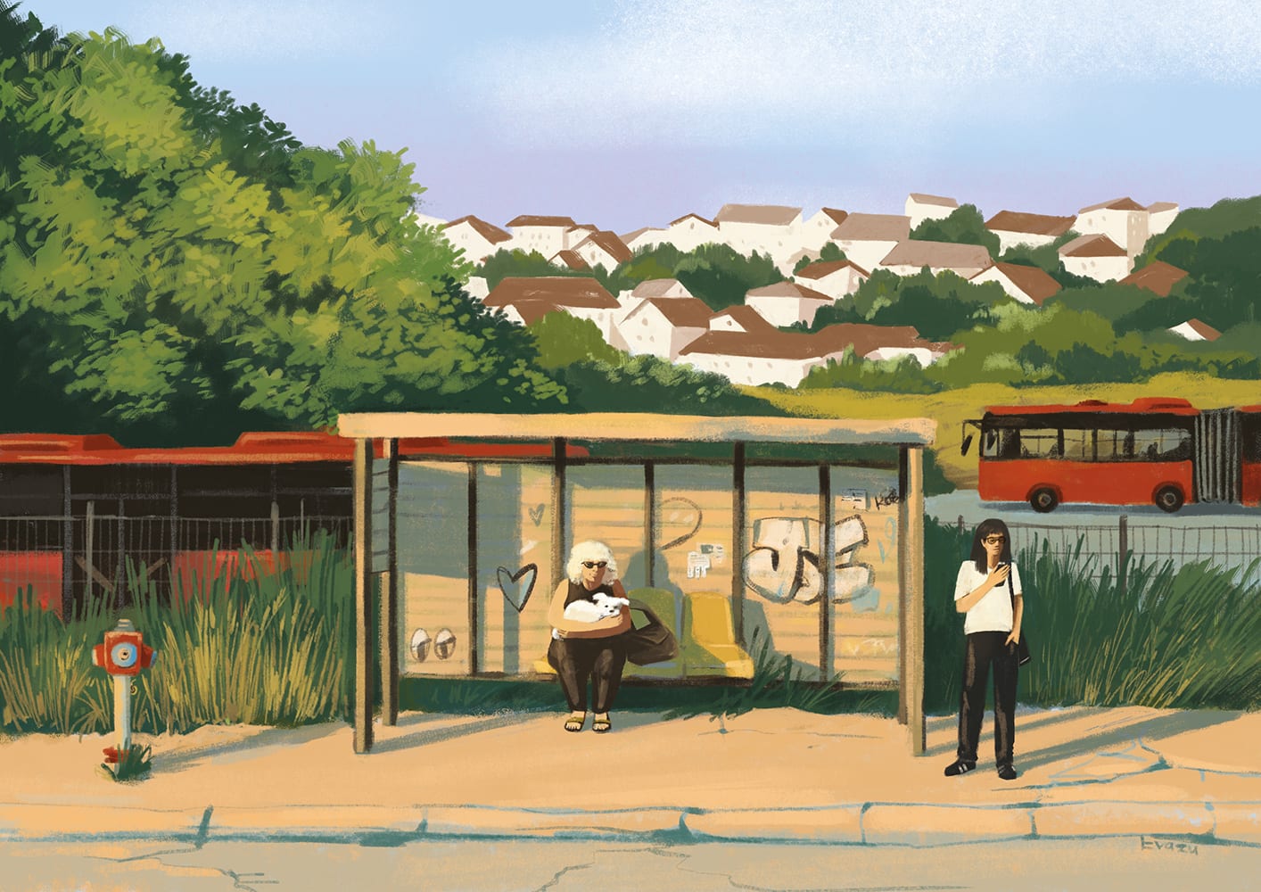 Belgrade Atmosphere, Illustration Series